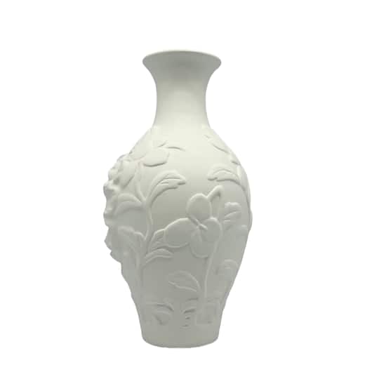 8" Tropical Flower DIY Ceramic Vase by Make Market®